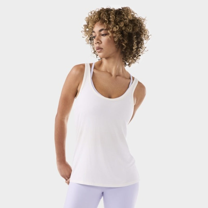 Thirty Three Threads - Unisex Fitted Swoop Tank Deep Navy