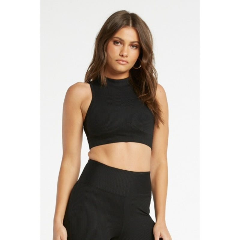 Year of Ours - Womens Ribbed Mockneck Bra