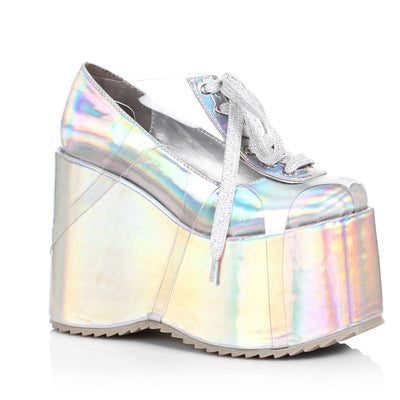 Ellie Shoes - 5" Chunky Platform Shoe with Laces