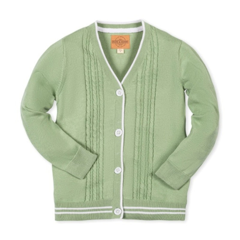 Hope & Henry - Boys Organic Cable Cardigan