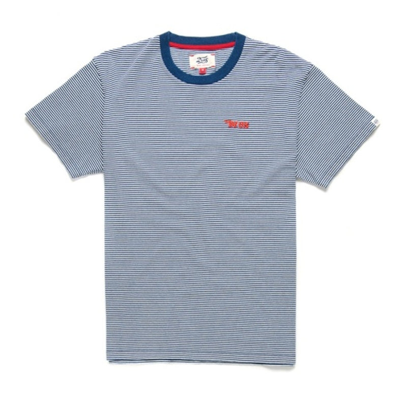Deus Ex Machina - Mens Dawson Indigo Stripe Tee