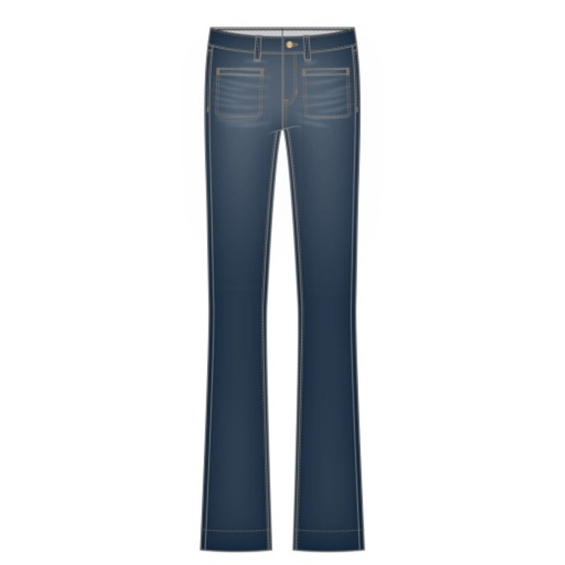 Liverpool Los Angeles - Womens Lucy Bootcut with Vintage Pockets 30" Ins
