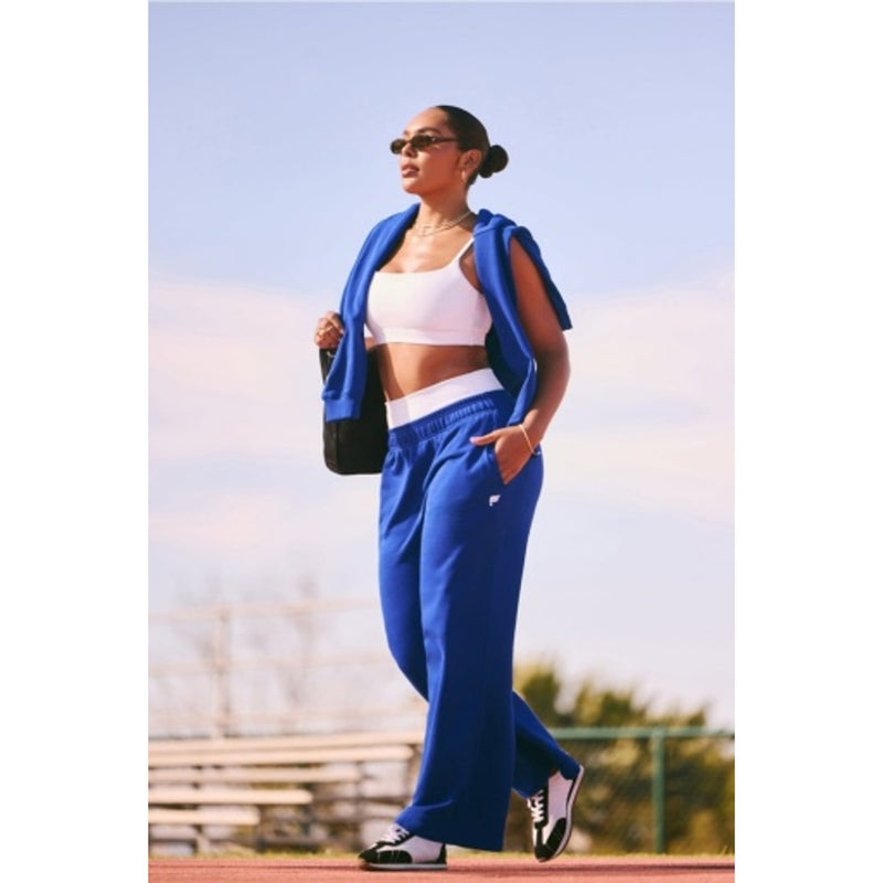 Fabletics - Womens Year Round Terry Wide Leg Pant