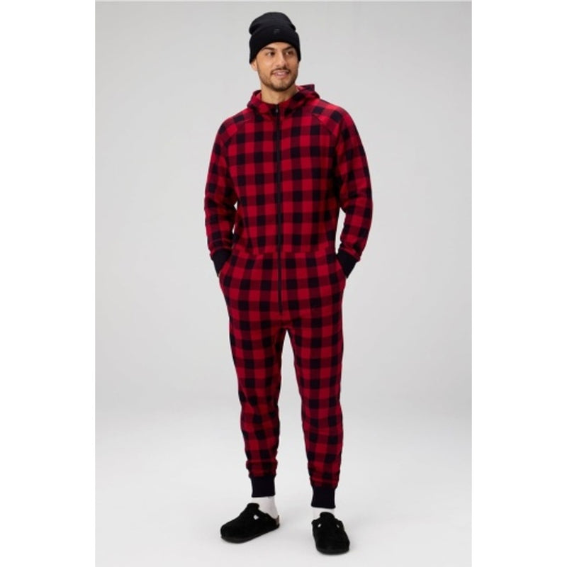 Fabletics - Mens the Go-to Fleece Hooded Onesie