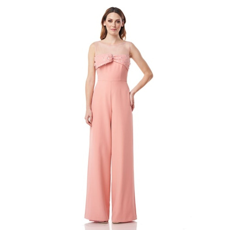 JS Collections - Womens Jamie Bow Jumpsuit