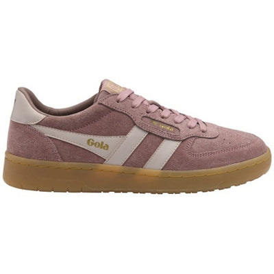 Gola - Womens Hawk Suede '86 Sneakers - Brownrose/Chalk Pink/Gum