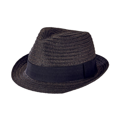 San Diego Hat Company - Mens Solid Ultrabraid Fedora