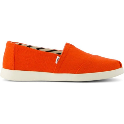 TOMS - Womens Alpargata Plus - Flame Heritage Canvas