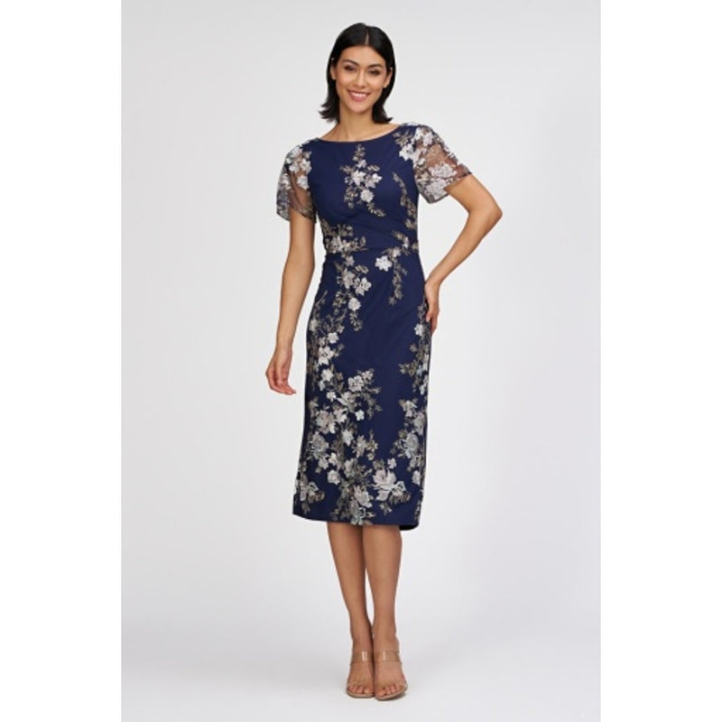 JS Collections - Womens Esmerelda Midi Cocktail