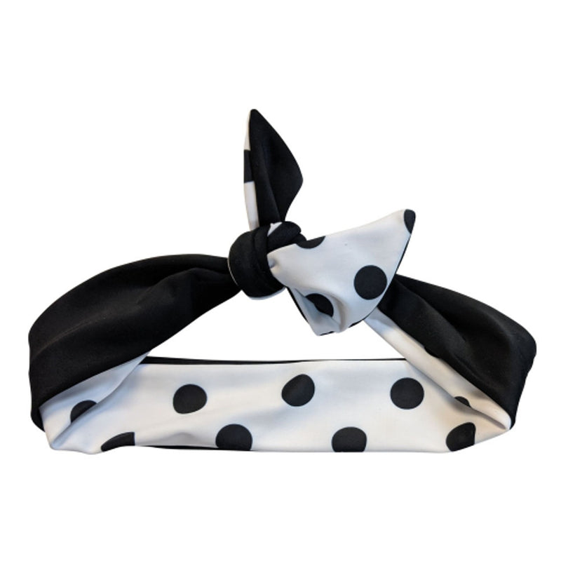 Snapper Rock - Kids Black & White Spot Headband