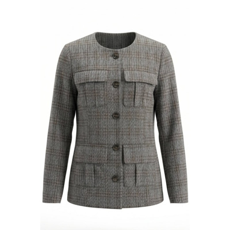 Liverpool Los Angeles - Womens Collarless Field Jacket