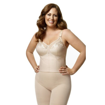 Elila - Womens Embroidered Softcup Longline