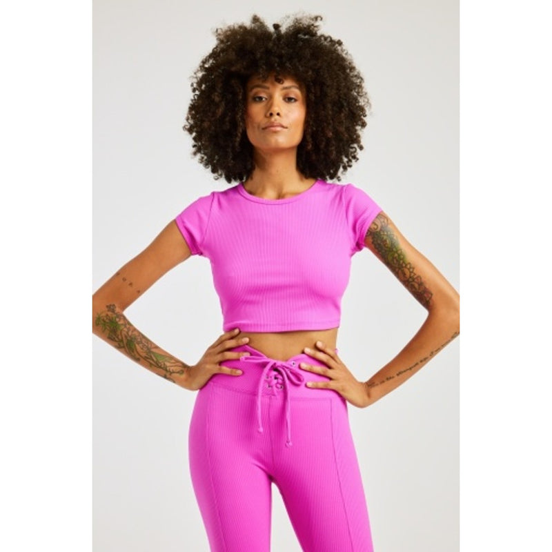 Year of Ours - Womens Ribbed Ringer Tee