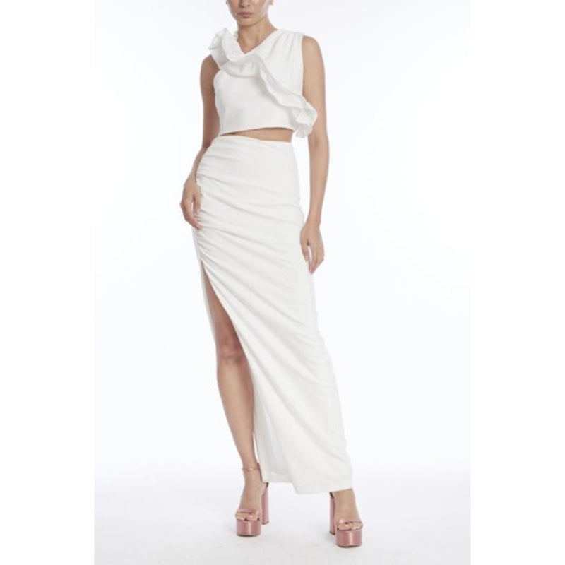 Badgley Mischka - Womens 1 Shld Ruffle