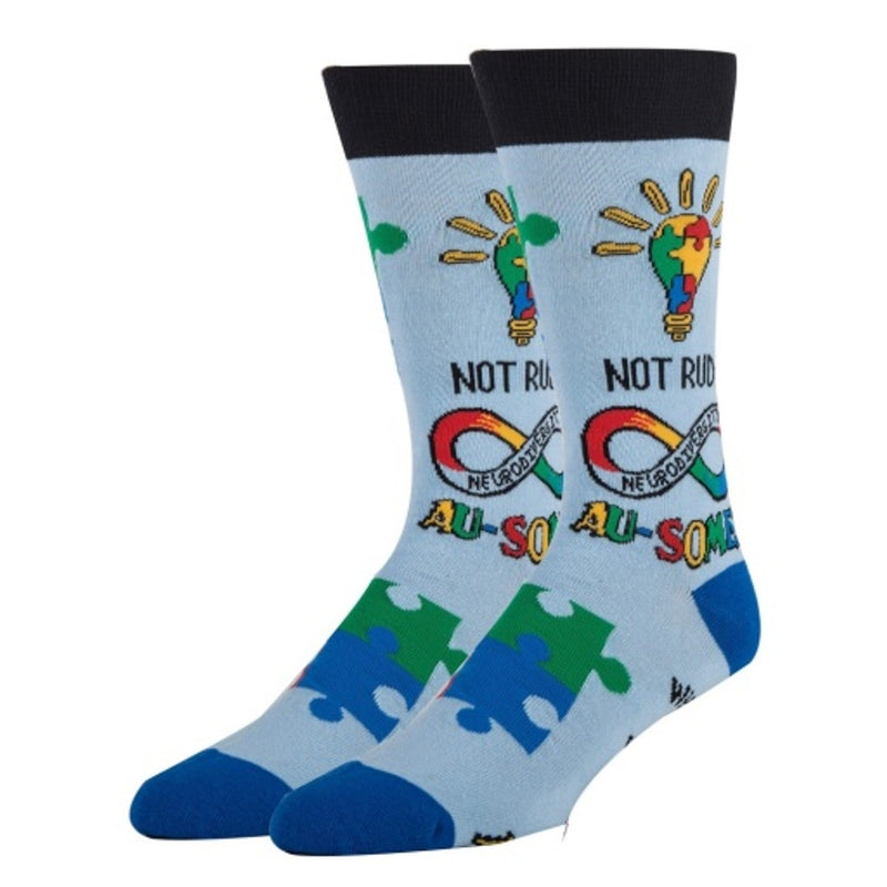 Oooh Yeah - Mens Au-Some!-Mens Crew Socks
