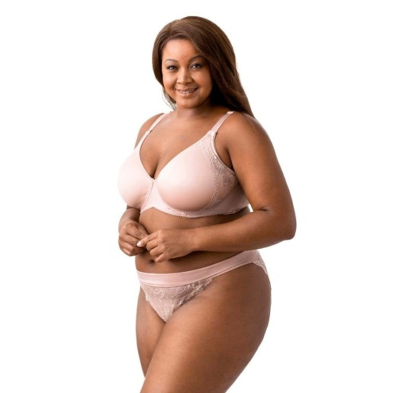 Elila - Womens Microfiber & Lace Moulded Underwire