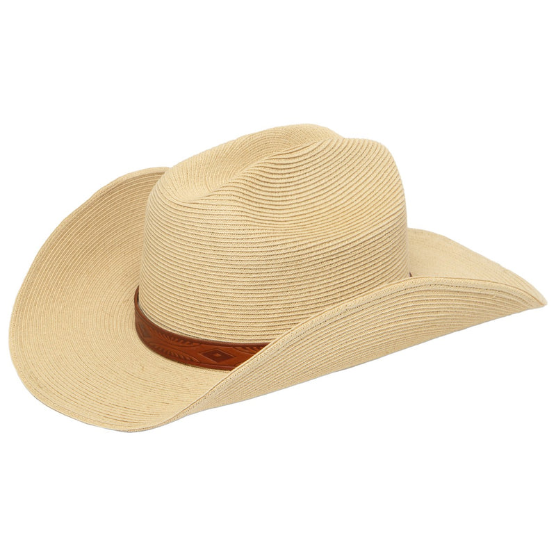 San Diego Hat Company - Mens Paperbraid Cattlemans Crease