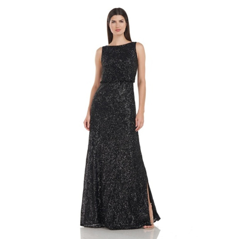 JS Collections - Womens Liliana Blouson Gown