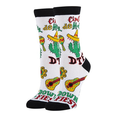 Oooh Yeah - Womens Crew Socks Dt Fiesta!