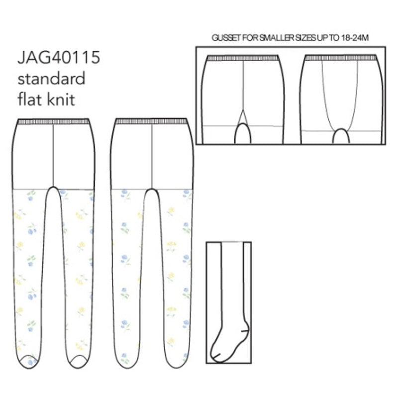 Janie and Jack - Kids G Flrl Tossed Tight E2
