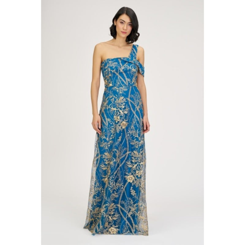 JS Collections - Womens Tanya a-Line Gown