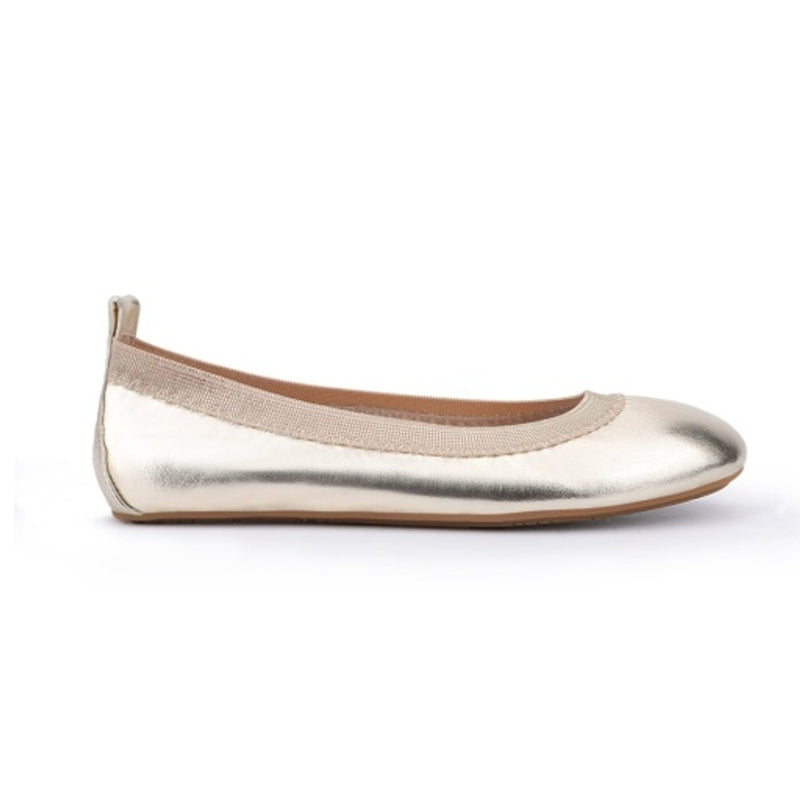 Yosi Samra - Kids Miss Samara Ballet Flat in Gold Kids