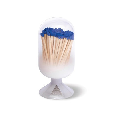 Skeem - Unisex Cloud Match Cloche with Blue-Tipped Matches