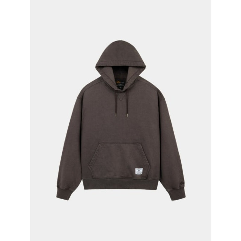 Alpha Industries - Mens Essential Hoodie Relaxed Fit Sweatshirt (Wash)