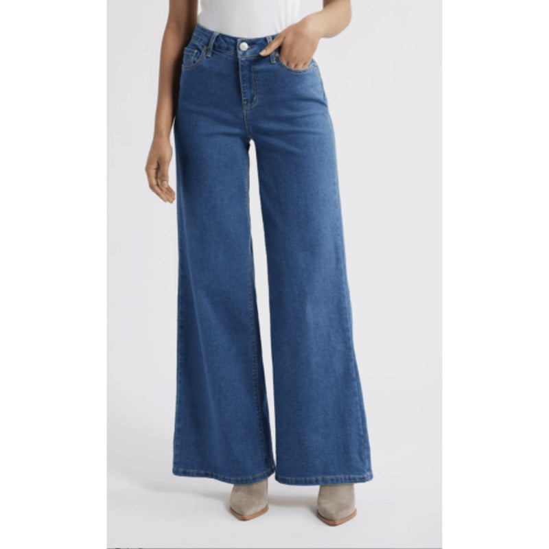 1822 Denim - Womens 33" Eco-Friendly Wide Leg Jean