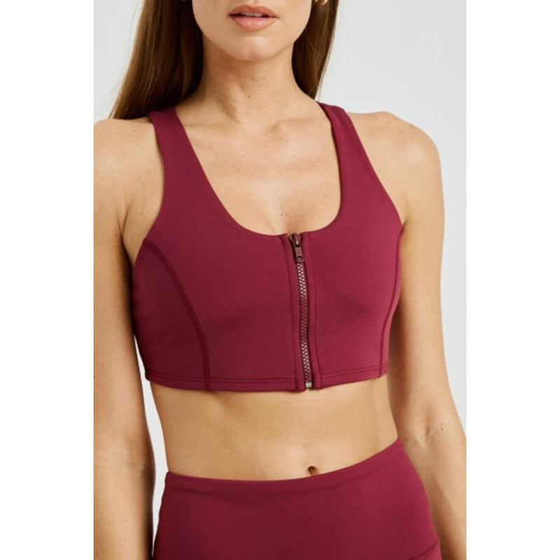 Year of Ours - Womens Night Track Zip Bra