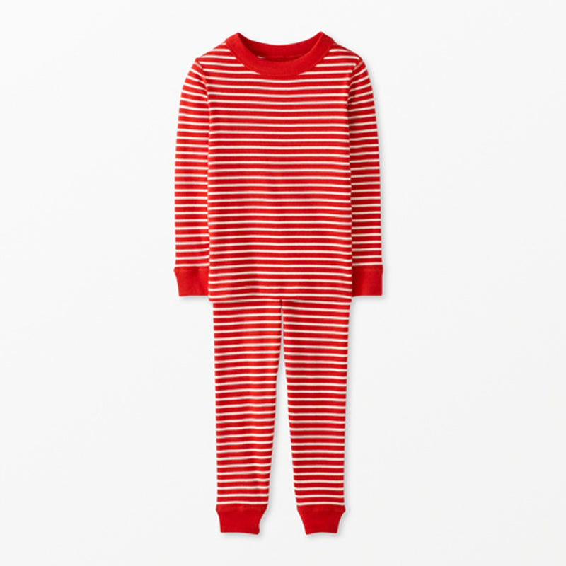 Hanna Andersson - Kids Striped Long John Pajama Set