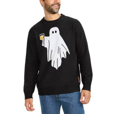 Tipsy Elves - Mens Classic Ghost Booze Sweater