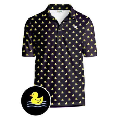 Tipsy Elves - Mens Rubber Ducky Golf Polo