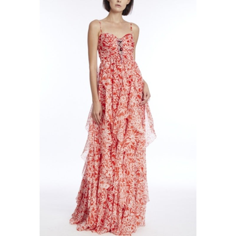 Badgley Mischka - Womens Print Cascade Ggt