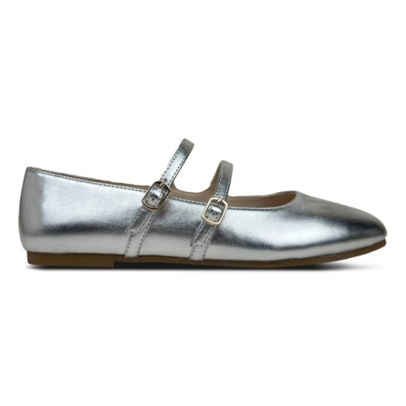 Yosi Samra - Kids Miss Mary Flat in Silver Kids