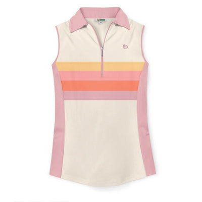 Tipsy Elves - Womens Stroke of Sunset Golf Polo