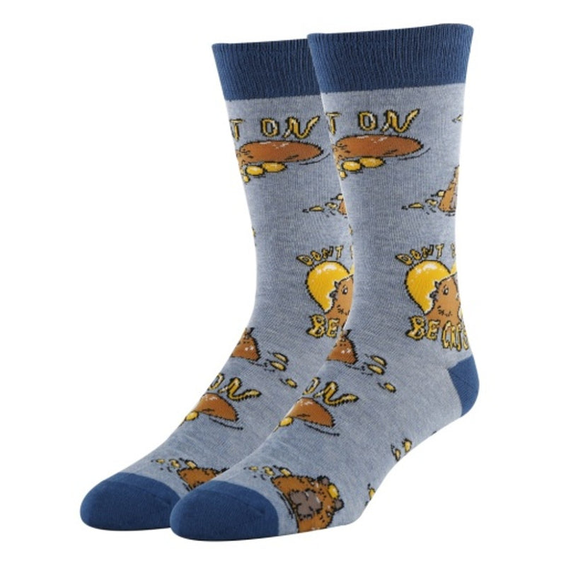 Oooh Yeah - Mens Crew Socks Be Capy