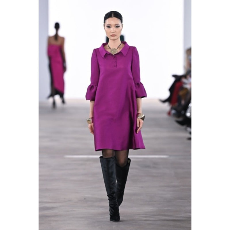 Badgley Mischka - Womens Texture a Line Shirt