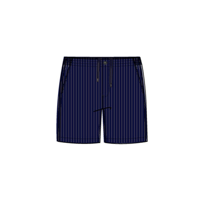Liverpool Los Angeles - Mens 8" Striped Internal Drawstring Short