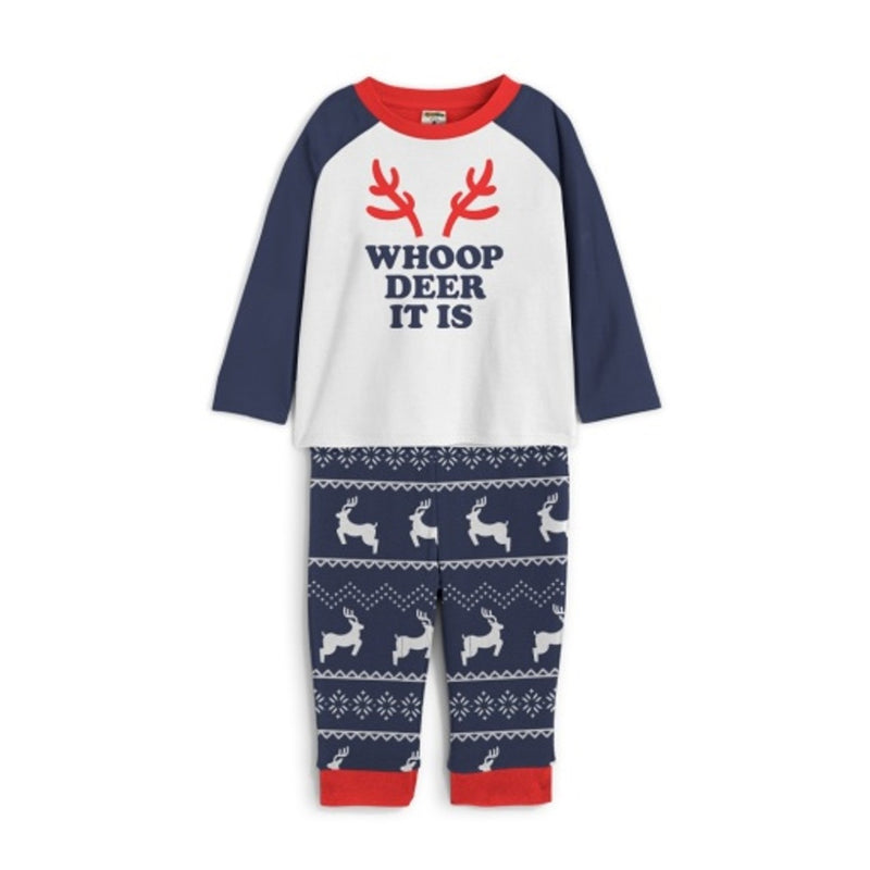 Tipsy Elves - Baby / Toddler Whoop Deer It Is Pajama Set
