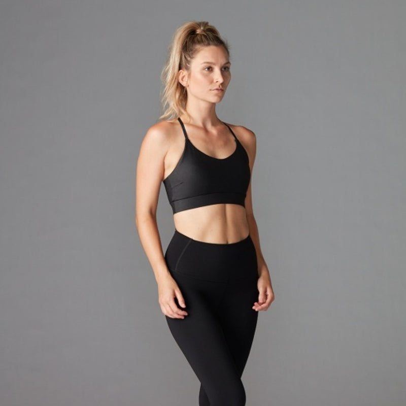 Thirty Three Threads - Unisex Tavi Bra Ebony Pearl