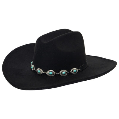 San Diego Hat Company - Frye Womens Faux Wool Felt Cattlemans Crease