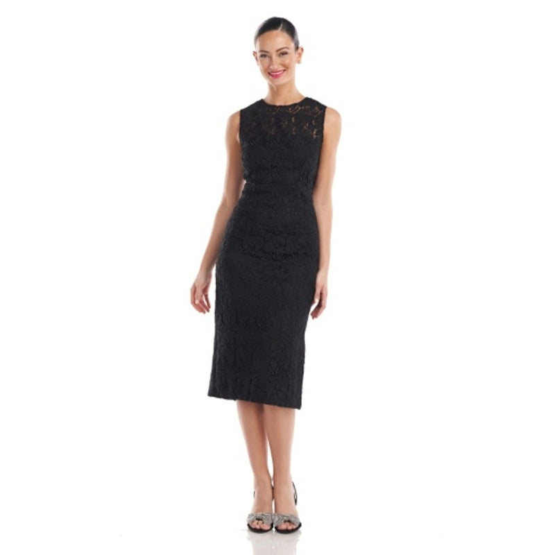 JS Collections - Womens Theodora Midi Sheath Dress
