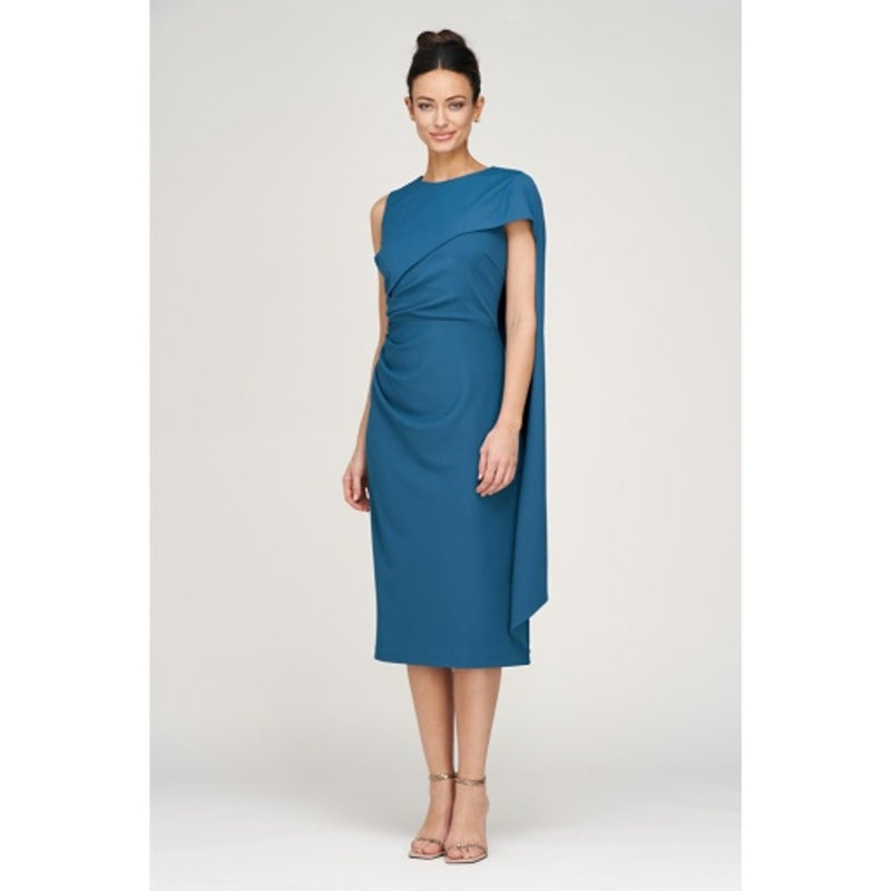 JS Collections - Womens Billie Crepe Cocktail Dress