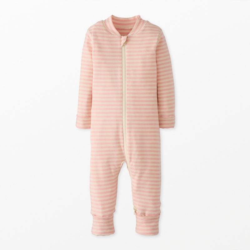 Hanna Andersson - Baby Striped 2-Way Zip Sleeper in Hannasoft™