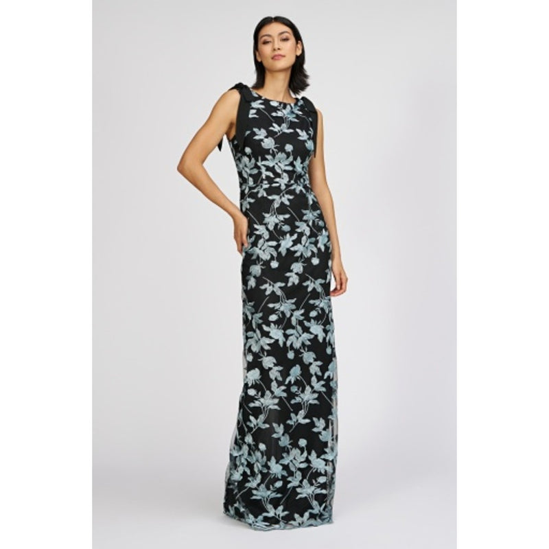 JS Collections - Womens Angelina Column Gown