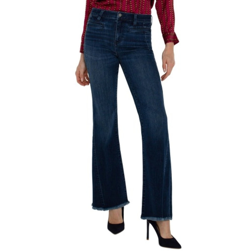 Liverpool Los Angeles - Womens Hannah with Welt Pckts and Front Seam Detail 32"