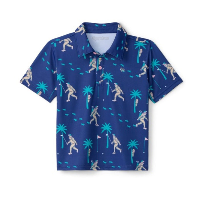 Tipsy Elves - Baby Toddler Bigfoot Bogey Golf Polo