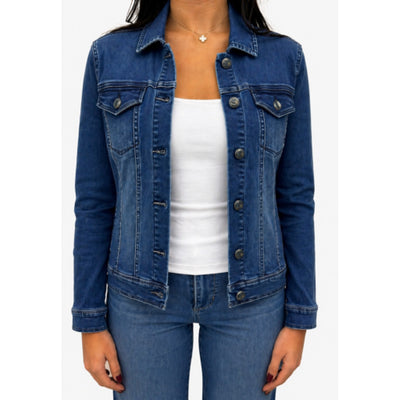 1822 Denim - Womens Classic Better Butter Jean Jacket