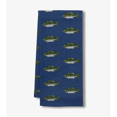 Little Blue House - Unisex All Over Bass Tea Towel